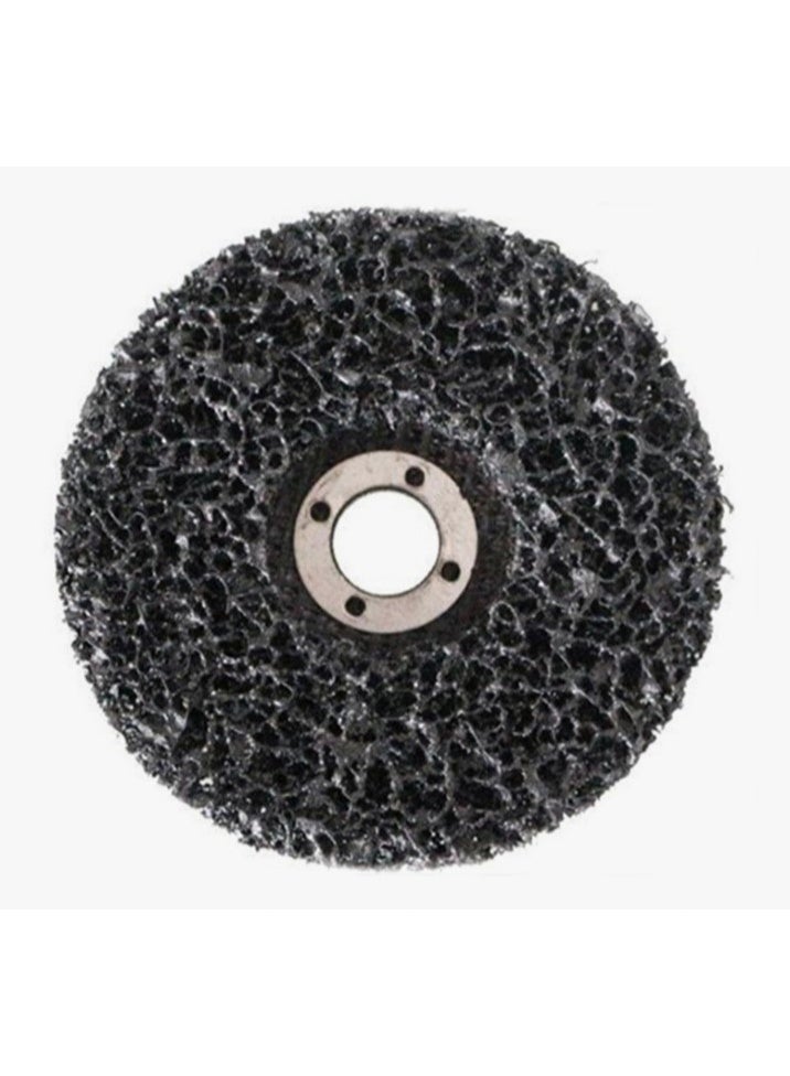 DANNIO 5-Inch Clean and Strip Disc (125mm x 22.2mm) - Black Abrasive Wheel for Rust, Paint, and Oxidation Removal - Compatible with Angle Grinders (T27) - Image 4