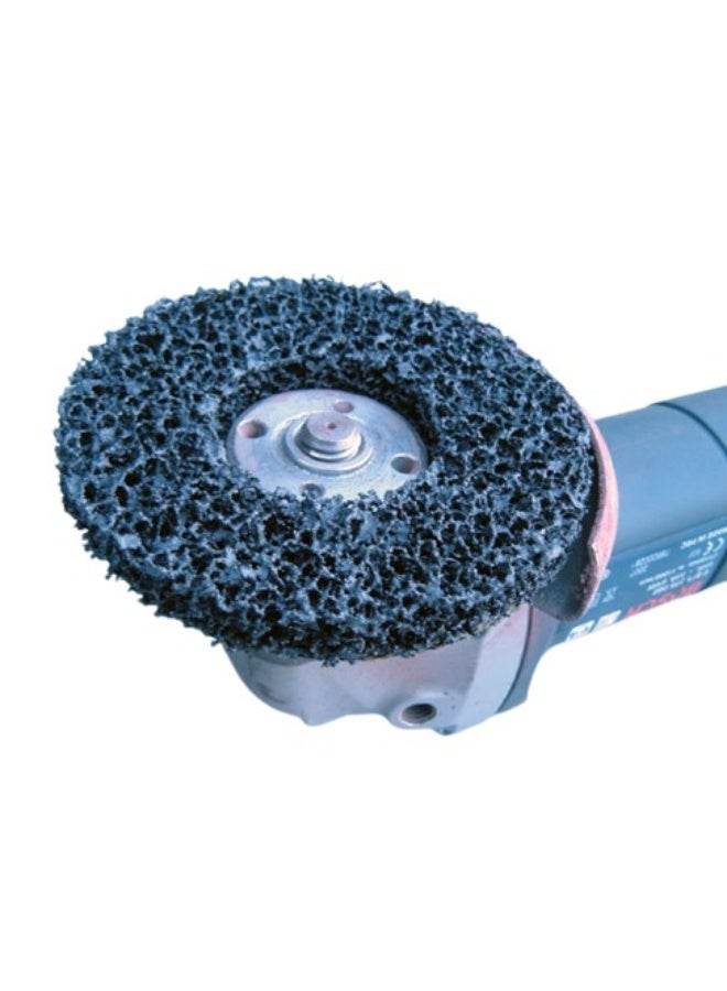 DANNIO 5-Inch Clean and Strip Disc (125mm x 22.2mm) - Black Abrasive Wheel for Rust, Paint, and Oxidation Removal - Compatible with Angle Grinders (T27) - Image 1