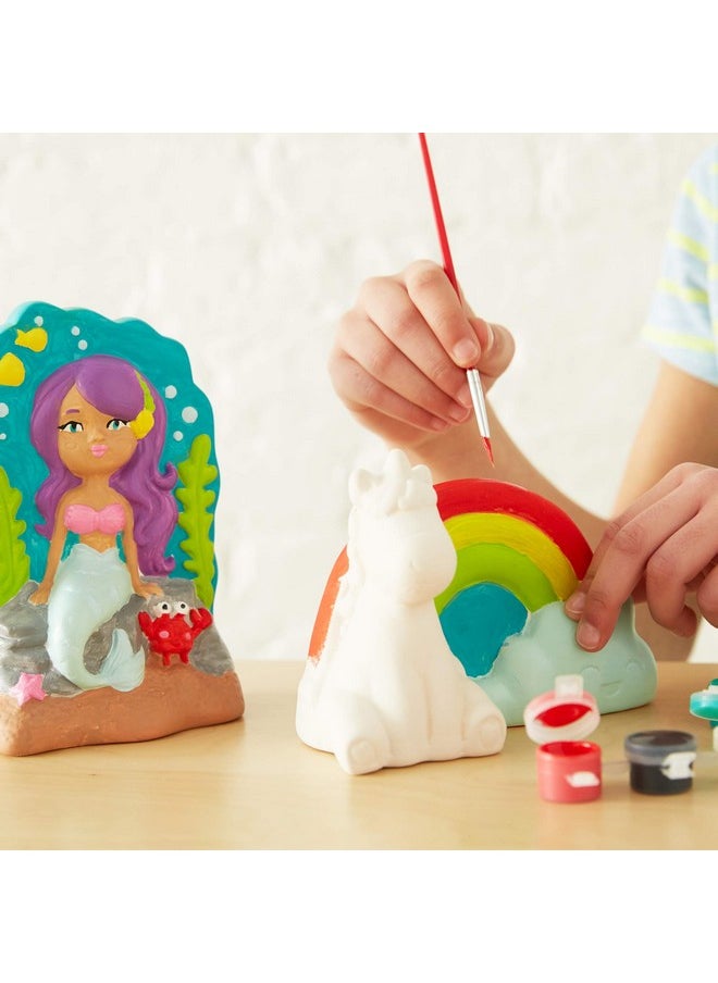 made by me Paint Your Own Unicorn Pals Includes An Easy To Paint Unicorn Rainbow & More By Horizon Group Usa Multicolored Multi 13 Piece Set  - Image 5