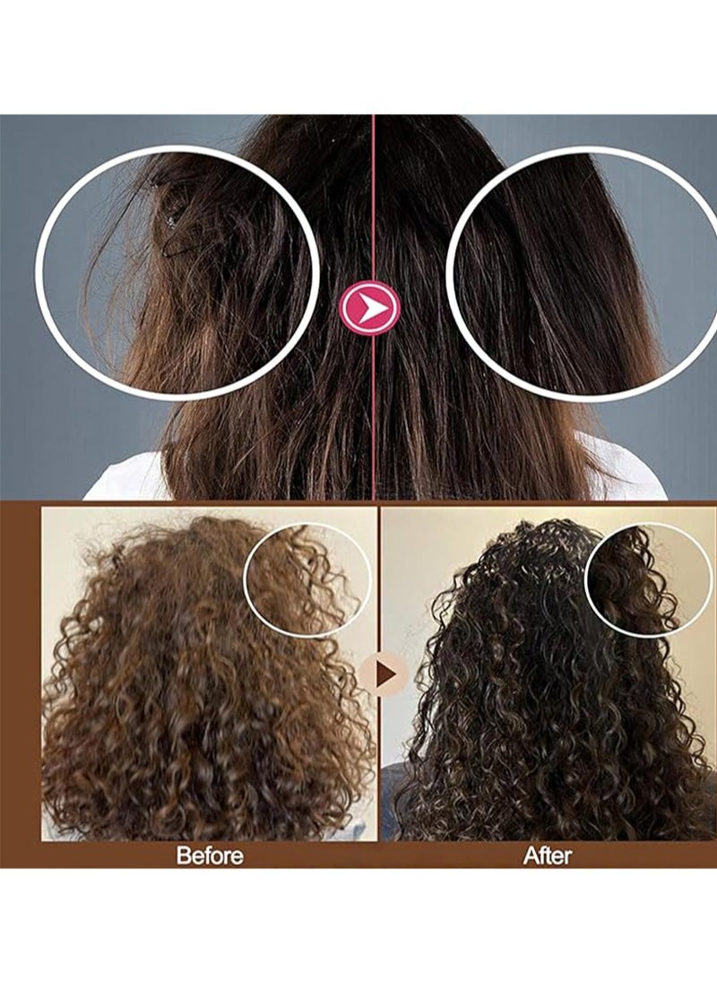 Batana Oil Leave in Conditioner Spray Natural 100% Raw Batana Oil Hair Leave in Conditioner Detangles Reduce Frizz Hair Deeply Moisturize and Strengthen Hair Leave in Conditioner（100ml）