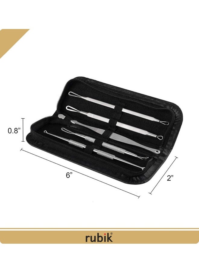 Rubik 7 Pcs Blackhead Remover Acne Extractor Tools Kit  - Image 4