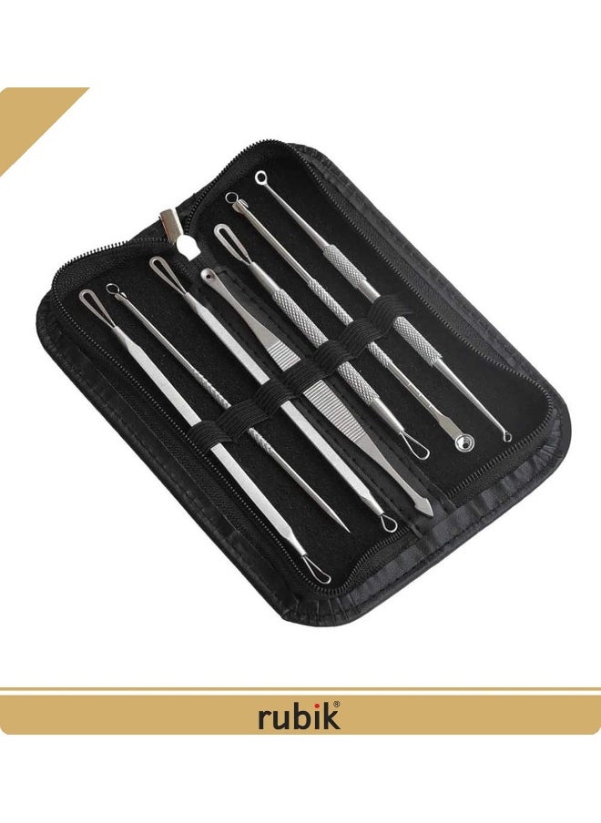 Rubik 7 Pcs Blackhead Remover Acne Extractor Tools Kit  - Image 3