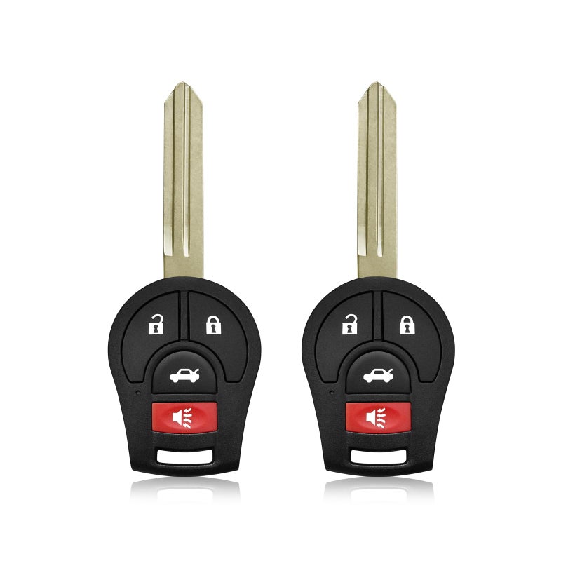 2 Keylessbest Replacement for 2016 2017 2018 2019 Nissan 350Z Sentra Armada Juke Versa Murano Infiniti FX35 FX45 Key Fob Remote Control CWTWB1U751 4 Buttons 315MHz
