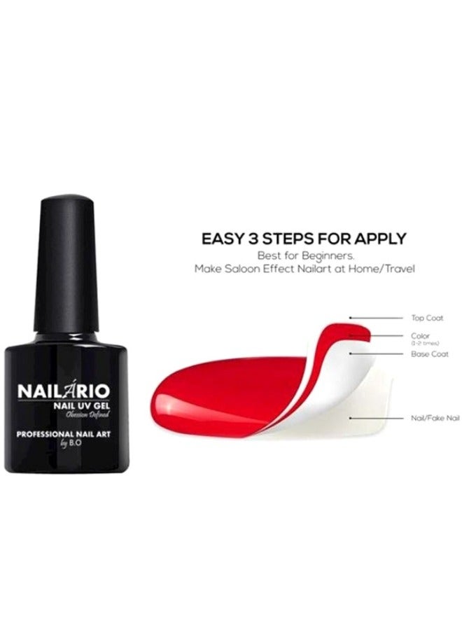 مجموعة طلاء الأظافر الجل 23 في 1 مع مصباح LED - Image 5