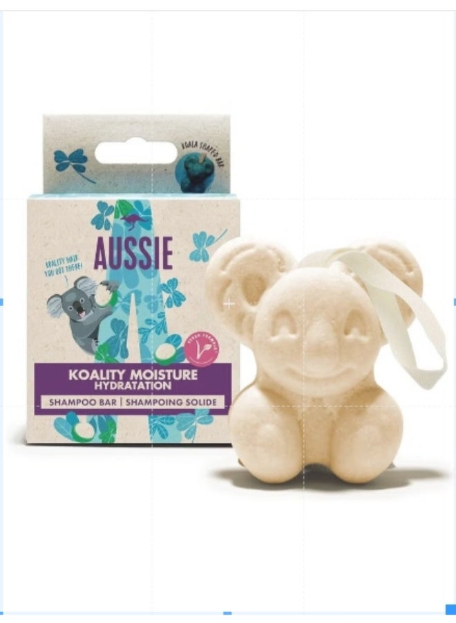 بار شامبو مرطب نباتي أوسي مع مكسرات المكاديميا الأسترالية، مستحضرات سفر صلبة للشعر التالف والجاف 70 جرام رغوة غنية 98 من أصل طبيعي خالي من القسوة علبة قابلة لإعادة التدوير