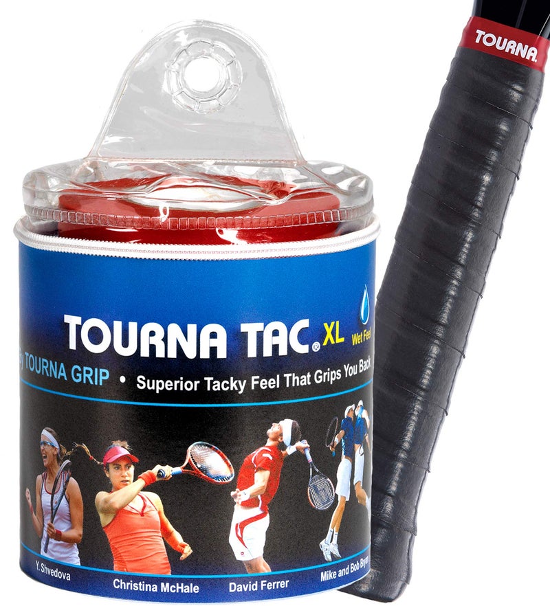 Tourna Tac Overgrip Pack of 30 Black XLarge - Image 2