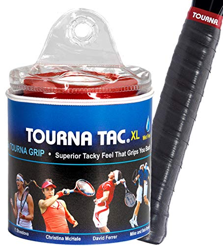 Tourna Tac Overgrip Pack of 30 Black XLarge - Image 1