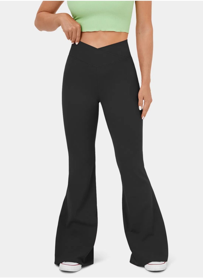 Vicino - Waist Fold Flare Pants - Image 1