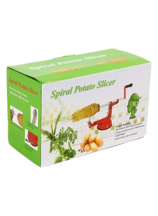 Professional Manual Stainless Steel Twisted Potato Apple Slicer Spiral French Fry Vegetable Cutter, Red - pzsku/ZE61AD6F5B9C5BACB7DD3Z/45/_/1692175248/676c8950-c97d-4624-b5dd-5c8e5fcbe48d