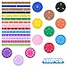 Meetory 134 Pcs Magnetic Fraction Tiles Fraction Circles Math Manipulatives for Preschool Elementary School Educational Resources Classroom Educational Kit - Image 3