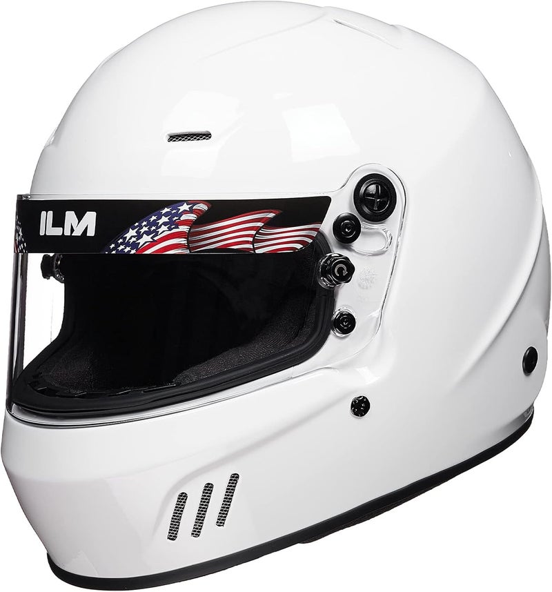 ILM خوذة سباق السيارات كاملة الوجه ILM Snell SA2020 للرجال والنساء - الطراز 760 - Image 1