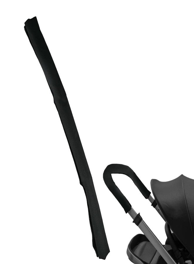 CaoXiong 26.4×1.18×1.18in Armrest Handle Cover, Universal Handle Cover Handle Sleeve Replacement Pushchair,Dust Proof Protector Sleeve Cover Accessory for Pushchair Pram(Black) - Image 1