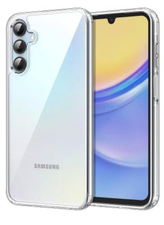 Case Compatible with Samsung Galaxy A15 5G Case Transparent, Mobile Phone Case Samsung Galaxy A15 5G Thin Soft Silicone Anti-Yellow Protective Case - Clear