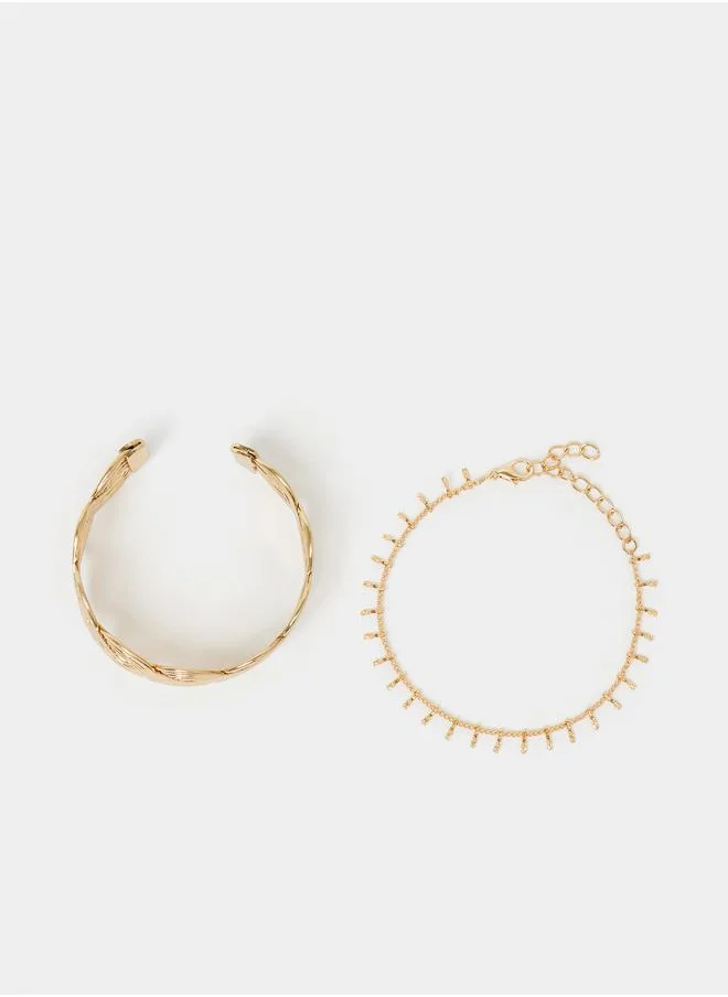 Styli Set of 5 - Textured Assorted Bracelets