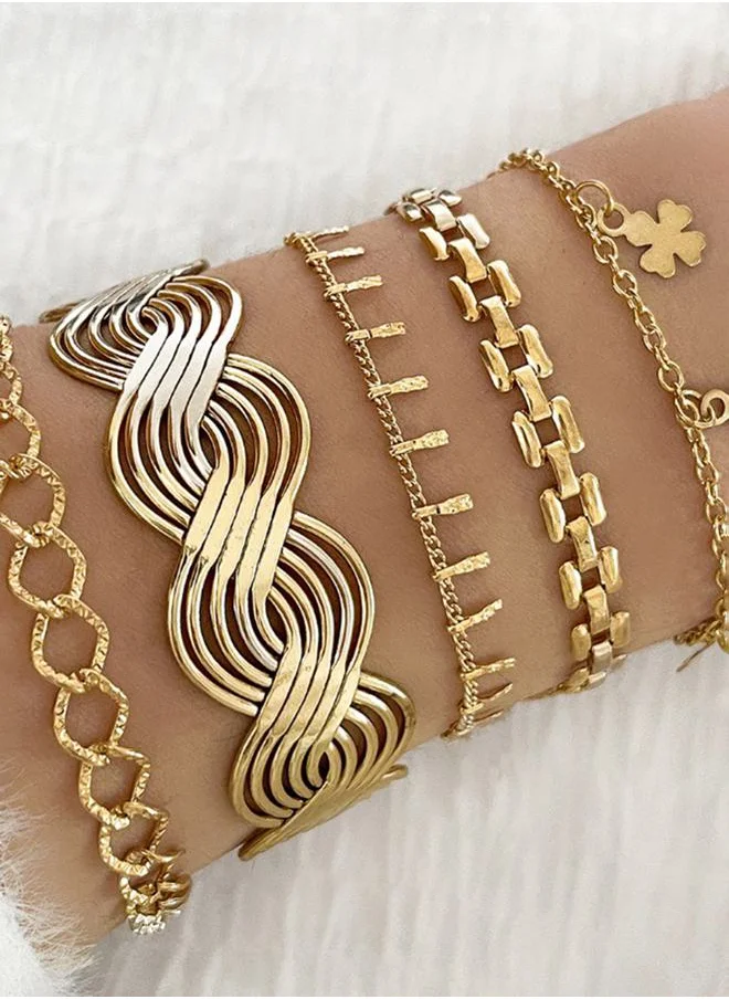Styli Set of 5 - Textured Assorted Bracelets