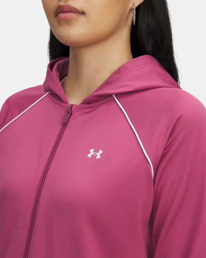 UNDER ARMOUR Pink Women's Rival Tricot Training Tracksuit for Women | Best Price UAE