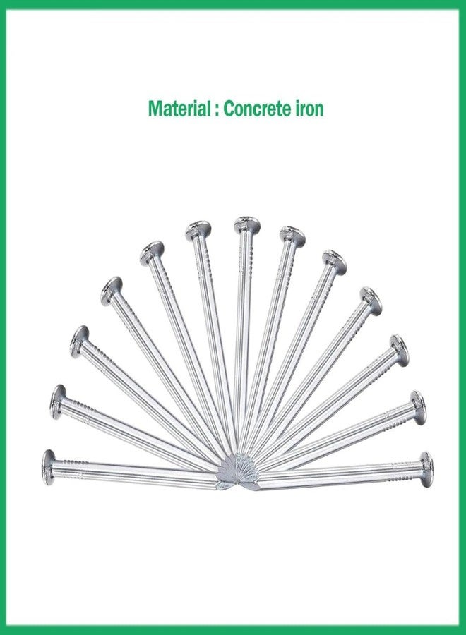 USTAD Premium Quality Concrete Hardware Wall Nails 1 Inch – Pack of 200 Pcs for Masonry Walls, Hanging Photo Frames, Wall Mirrors & Decorative Items – Strong & Rust-Resistant - Image 3