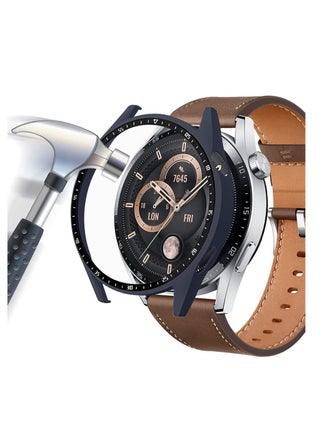 Case With Tempered Glass Screen Protector Compatible for Huawei Watch GT3 46mm, 9H Hardness 360 ° All-round Protective Cover Ultra-thin Protective PC Case Cover for With Scale(Blue) - pzsku/ZE61B50AA069B6CA66730Z/45/_/1702033878/2a97b78e-190f-47bd-85ec-15f22deef743