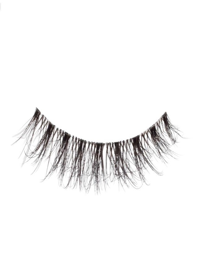 Peep Aura Lash | Natural Look | Clear Band | Minimized Volume | 13mm Length - Image 2
