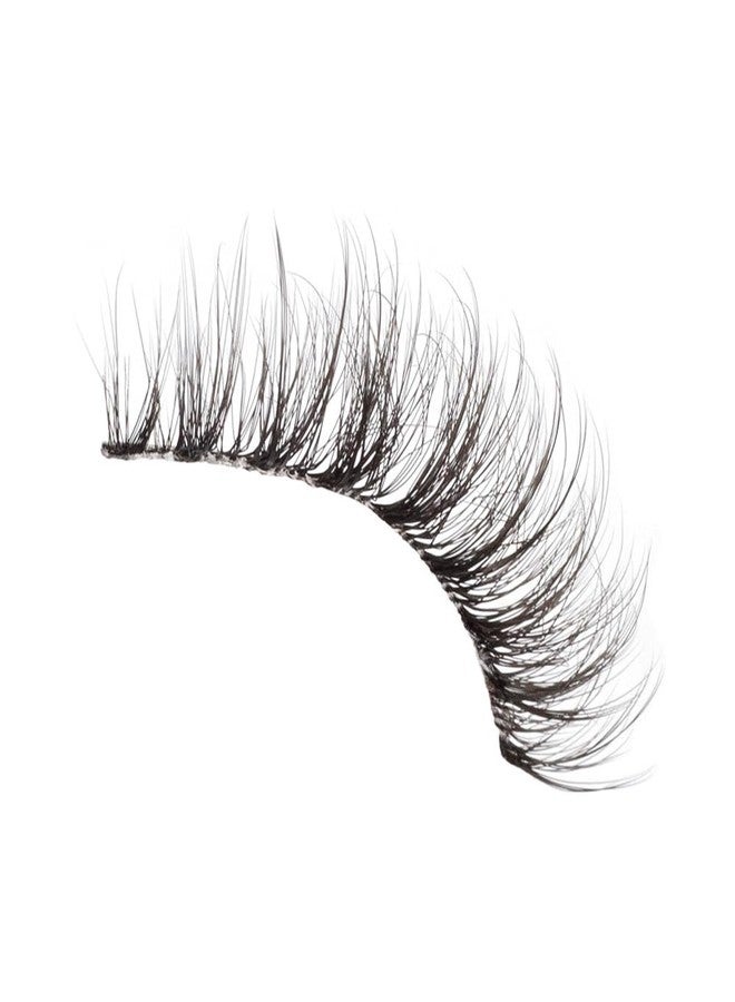 Peep Aura Lash | Natural Look | Clear Band | Minimized Volume | 13mm Length - Image 3
