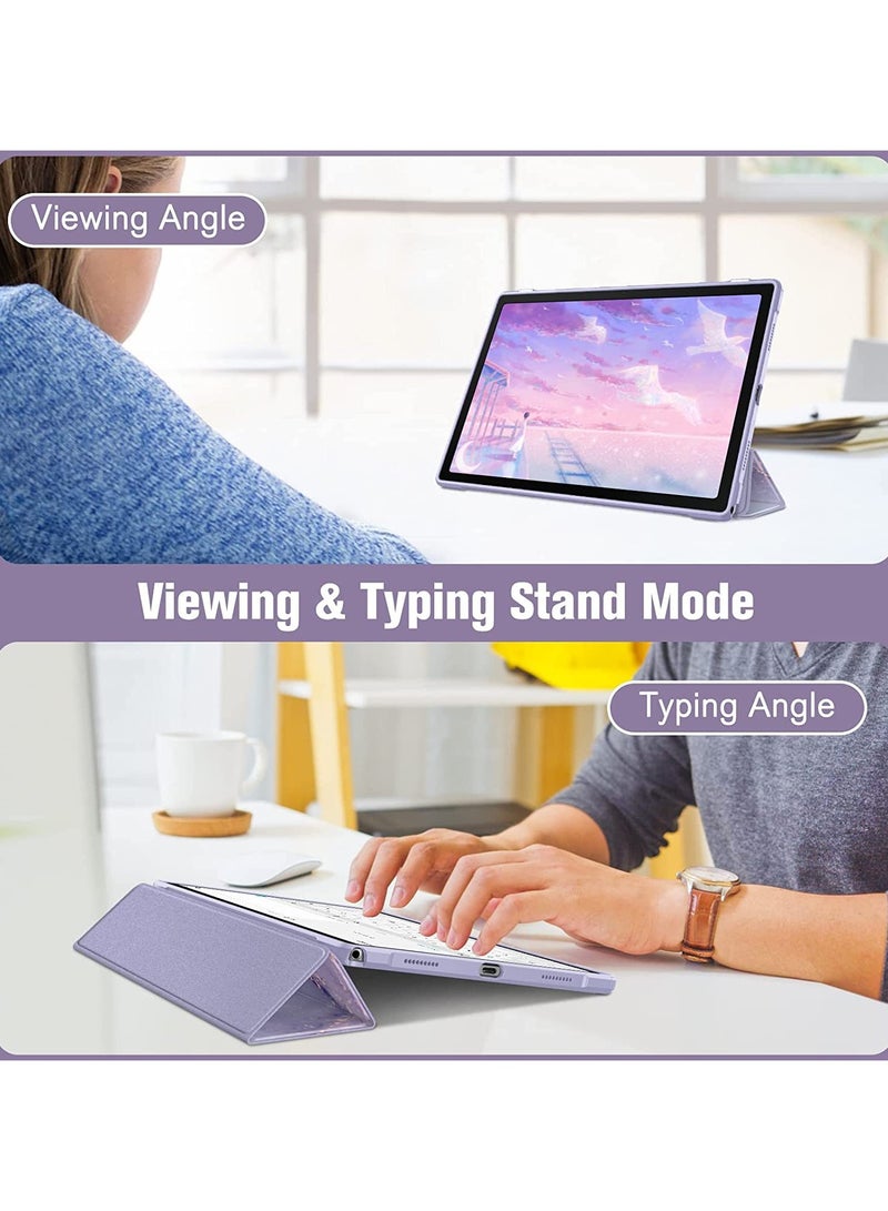 general Compatible with SAMSUNG Galaxy Tab A9 Plus tablet case, Acrylic anti-bending, Magnetic multi-angle stand with full-coverage scratch-resistant shell. - Image 5