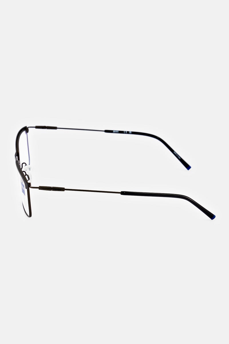 Zeiss Men ZS22102 Rectangular Eyeglasses, Black - Image 4