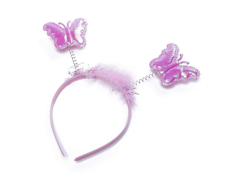 Futurekart Fairy Butterfly Wings Costume for Baby Girl 3 in 1 Set (Pink) - Image 4