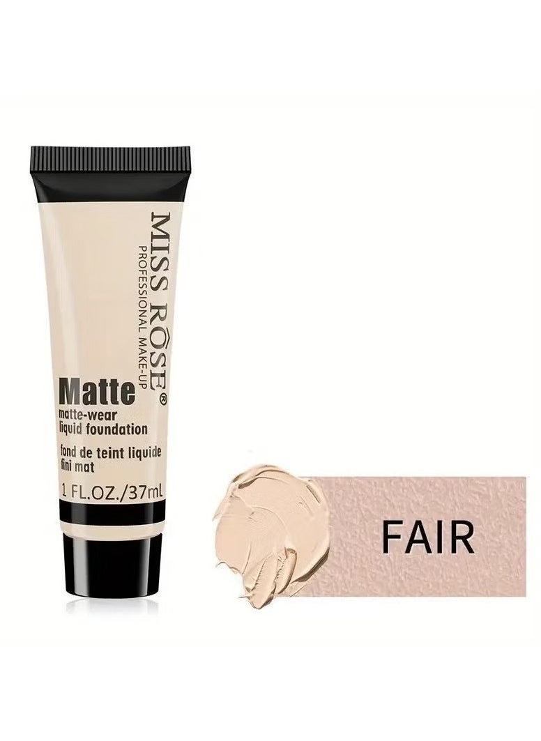 Miss Rose MISS ROSE Full Coverage Contouring Foundation - Lightweight Waterproof Liquid Concealer for Flawless Skin  - Image 5