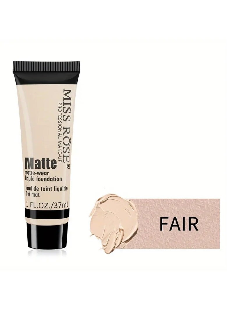 Miss Rose MISS ROSE Full Coverage Contouring Foundation - Lightweight Waterproof Liquid Concealer for Flawless Skin  - Image 3