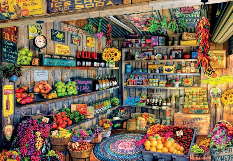 Educa Children's 2000 The Farmers Market Puzzle - Image 2
