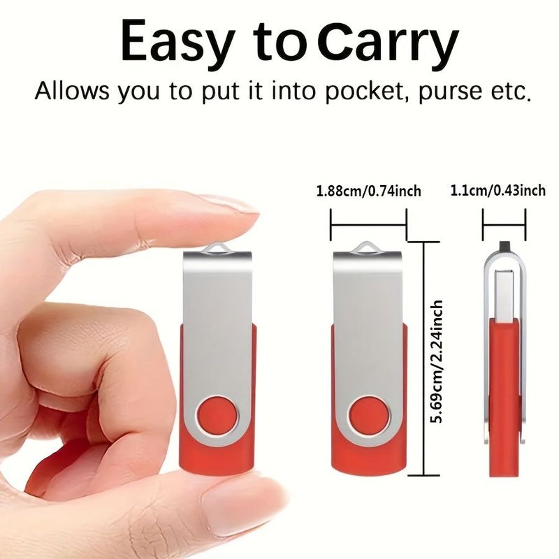 3pcs USB Flash Drive 32GB Storage for Computer Laptop Speaker Car - Image 2