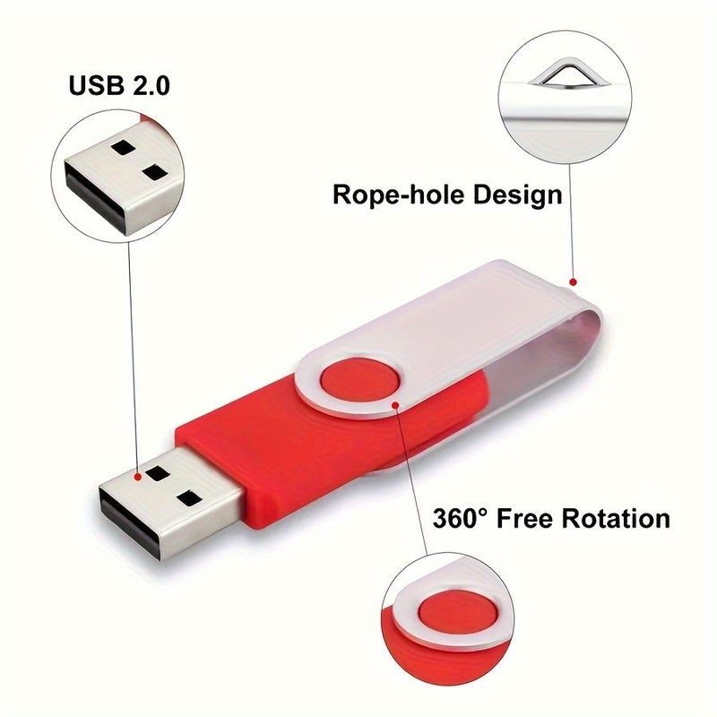 3pcs USB Flash Drive 32GB Storage for Computer Laptop Speaker Car - Image 3