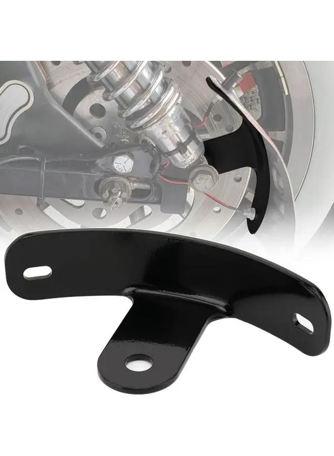 Black Side Mount License Plate Bracket For Harley Davidson Sportster Iron Nightster Roadster - Image 5