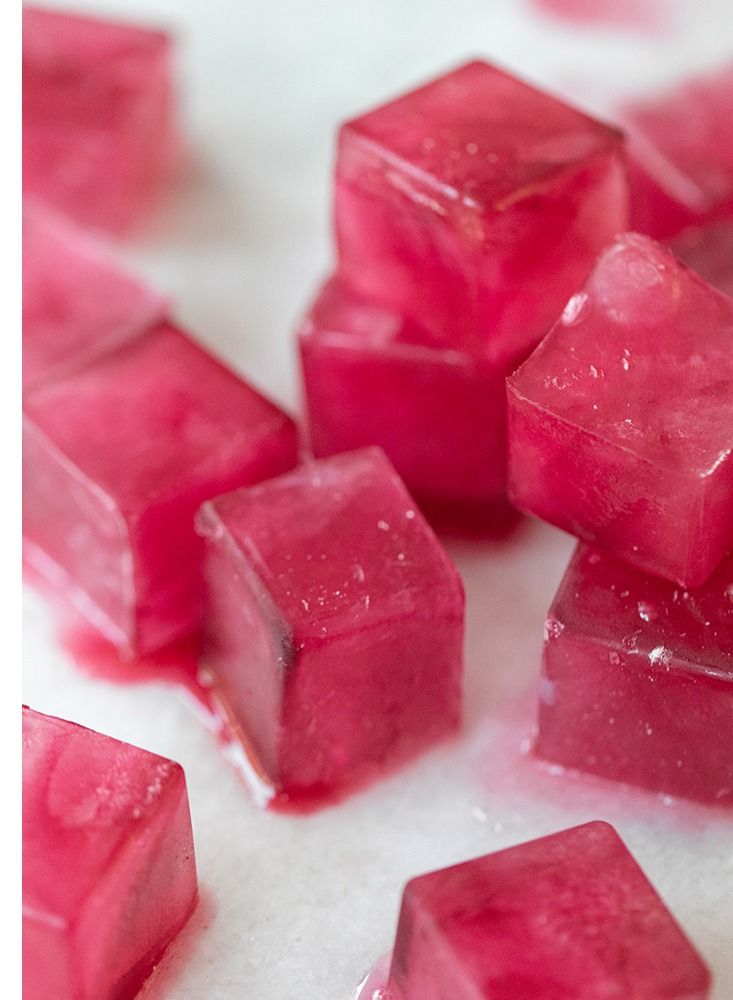 بلومنغ تايم 2 PCS Flexible Ice Cube Molds Ice Cube Trays DIY Plate - Image 2