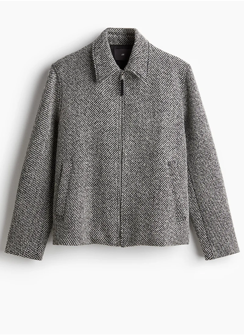 H&M Regular Fit Wool-Blend Jacket