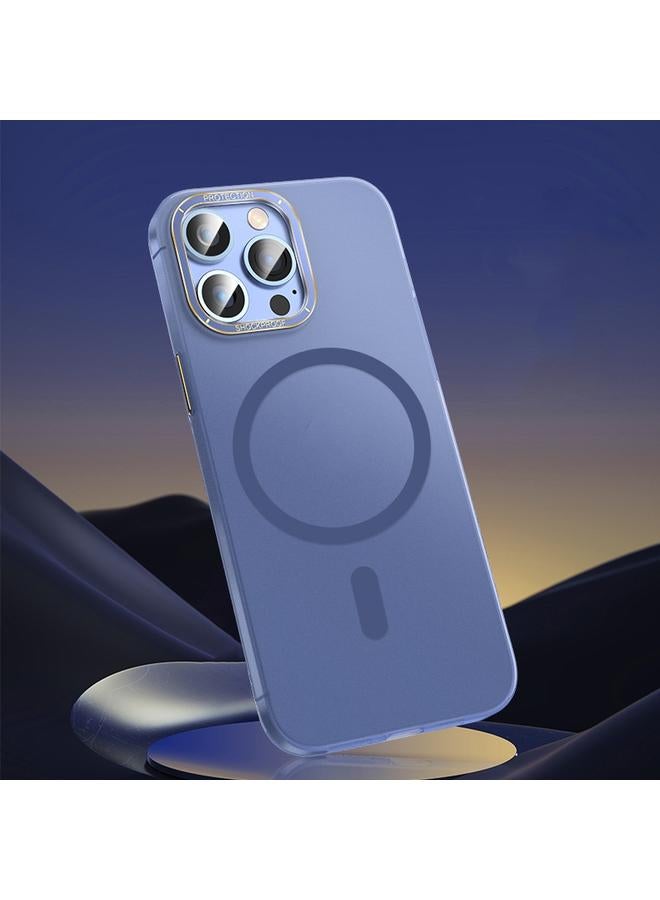 اس-توب جراب هاتف ماج سيف المغناطيسي كريستال فروستد سيريز لهاتف آيفون 14 برو - Image 1