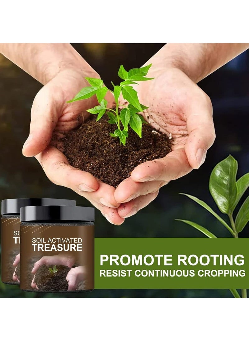 CMGTYYD - CMGTYYD Soil Activated Treasure, Organic Soil Conditioner, Premium Soil Activated Treasure, Soil Plant Flower Fertilizer, Soil Activator for Raised Garden Beds, Potting Mix, Lawns and Gardens (3pcs) - Image 1