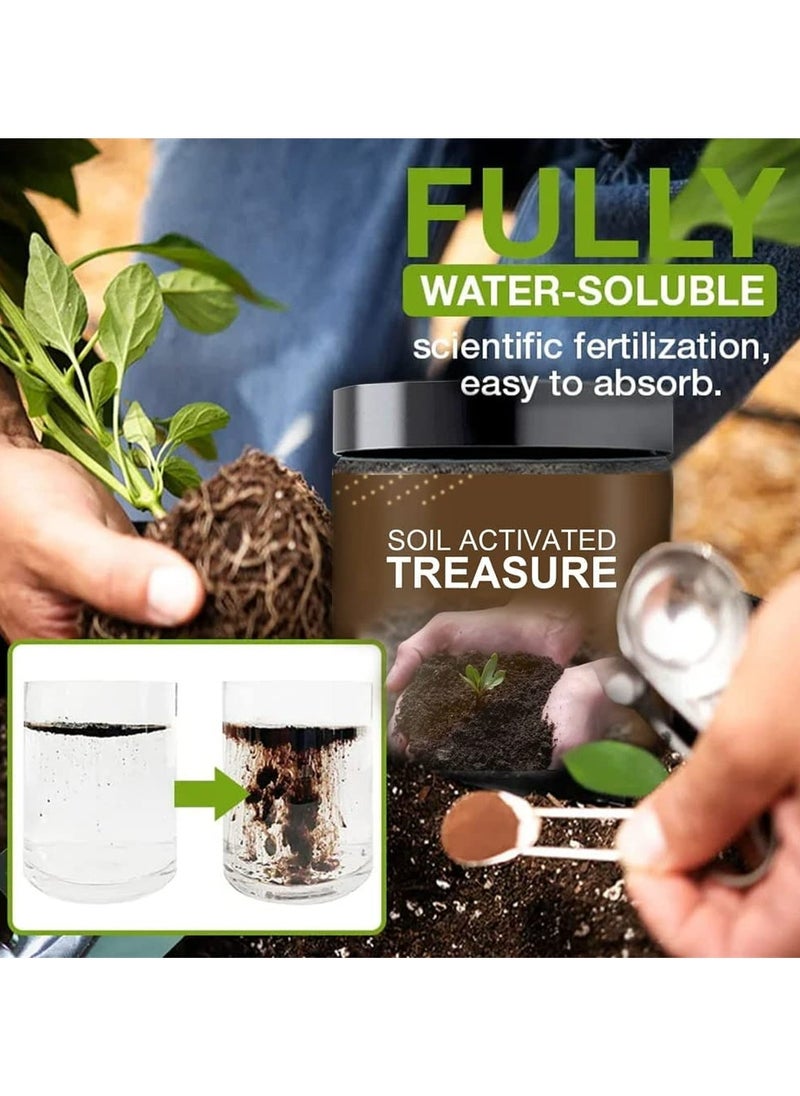 CMGTYYD - CMGTYYD Soil Activated Treasure, Organic Soil Conditioner, Premium Soil Activated Treasure, Soil Plant Flower Fertilizer, Soil Activator for Raised Garden Beds, Potting Mix, Lawns and Gardens (3pcs) - Image 1
