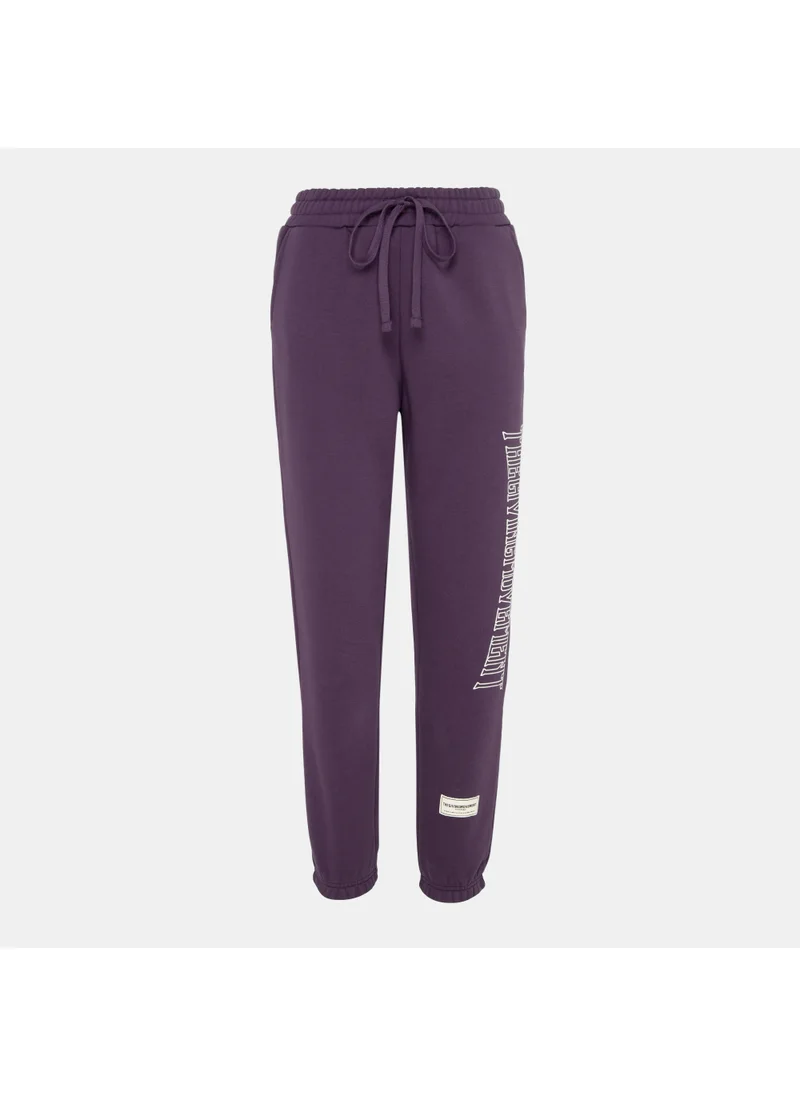 The Giving Movement Women's Collegic Font Joggers