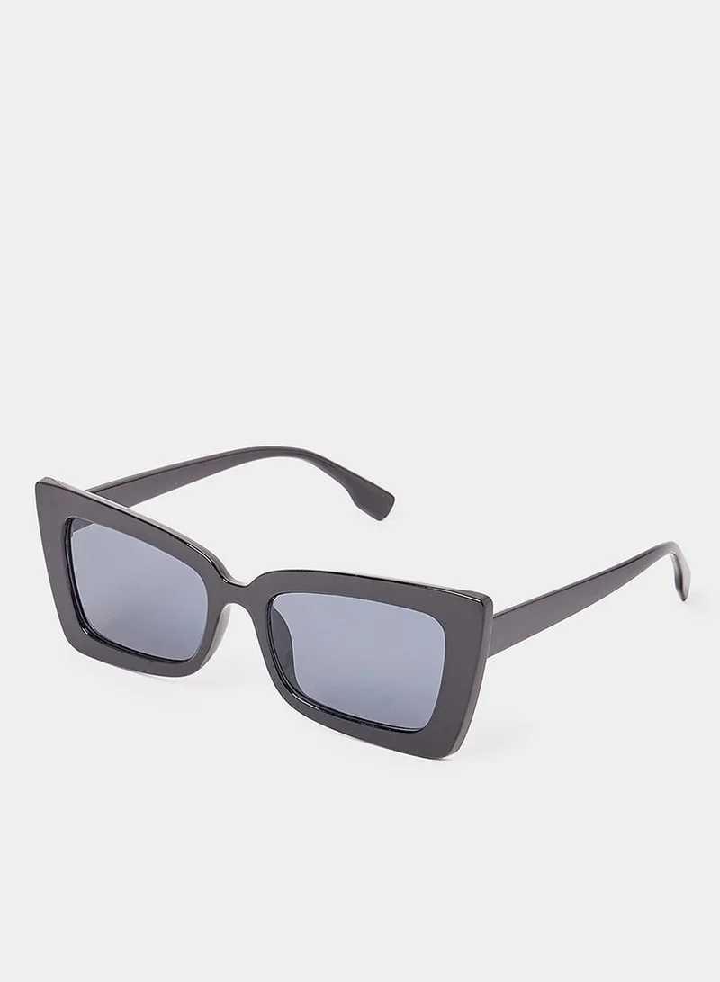 Styli Full Rim Cat Eye Sunglasses