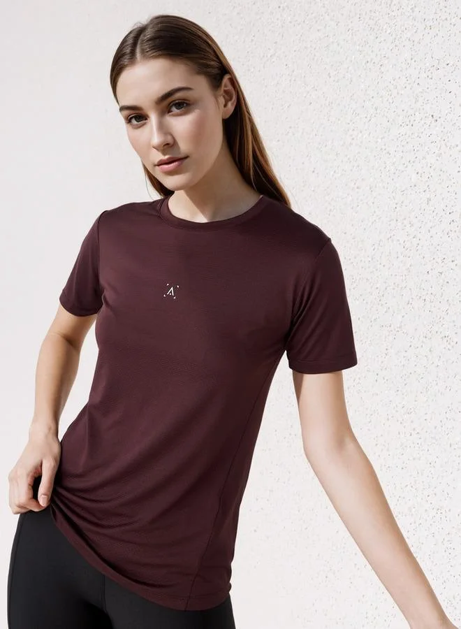 Textured T-shirt