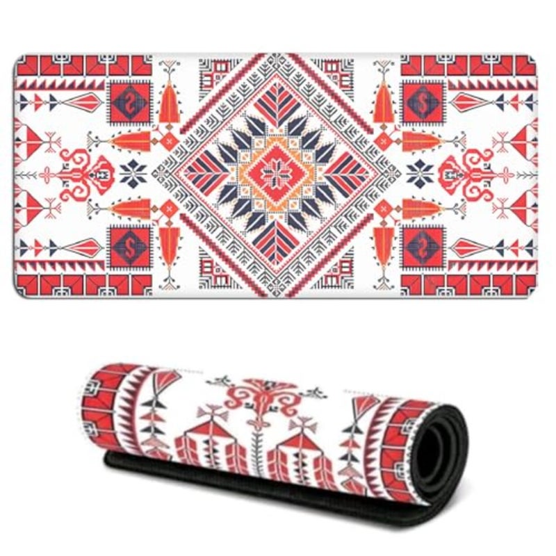 لوحة ماوس 150x60x0.6 سم، لوحة ماوس ألعاب كبيرة بحواف مخيطة، لوحة ماوس 150x60x0.6 سم 59 بوصة طول × 23.6 بوصة عرض - Image 1
