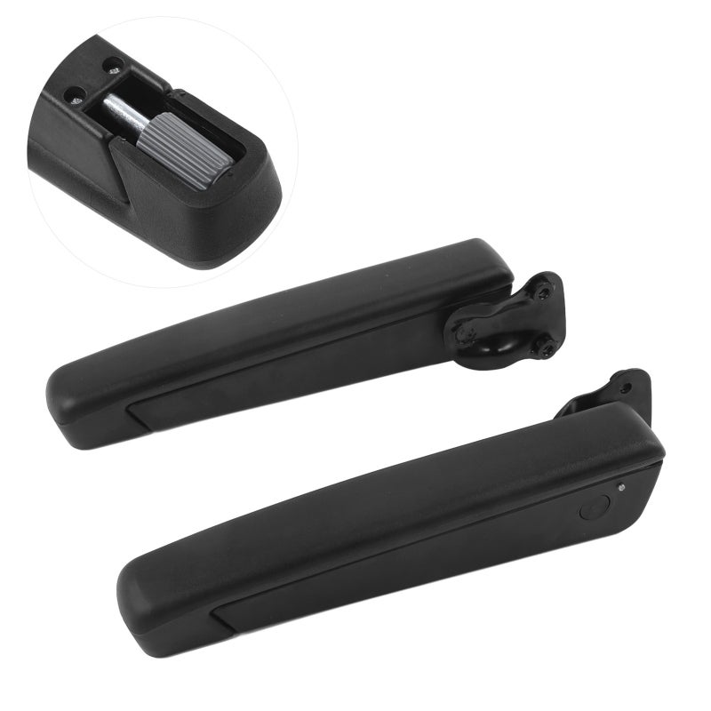 Adjustable Car Seat Armrest: PU Sponge & ABS Metal Material, Shock Resistant Wear Resistant - Universal Vehicle Armrest for Cars, Trucks, RVs, Construction Vehicles - Image 2