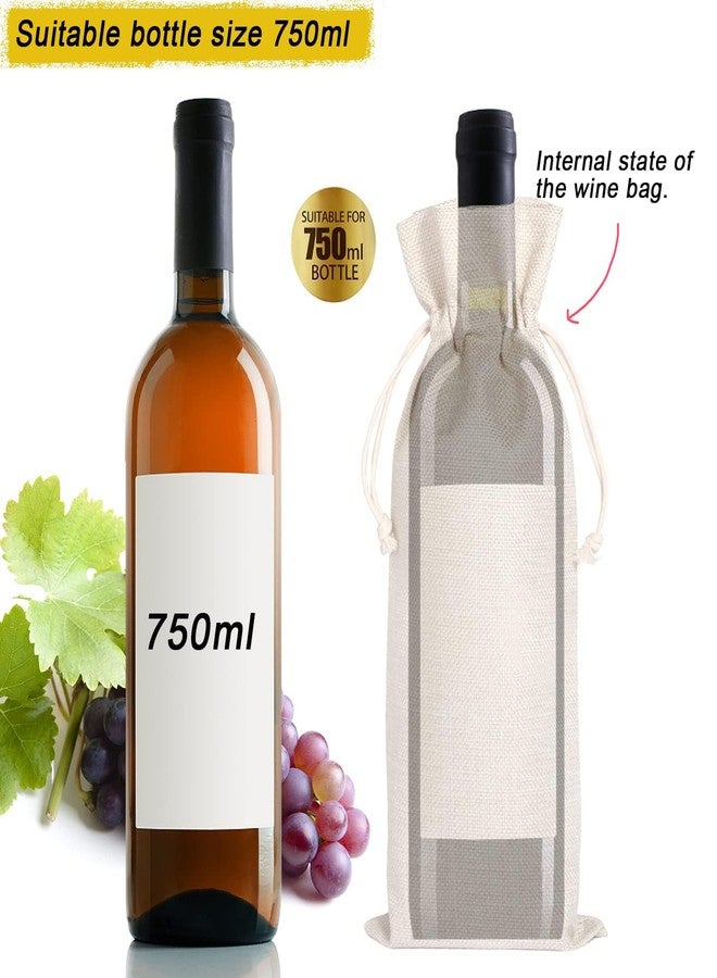 Maydvdv 60th Birthday Wine Bag Gifts for Women Men,60Year Old Birthday Gift Party Supplies, Sixty Gift Idea for Her Girl Friend Sister - Image 5
