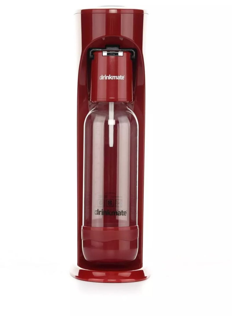 DrinkMate Soda Maker Machine 1L Red - Image 1
