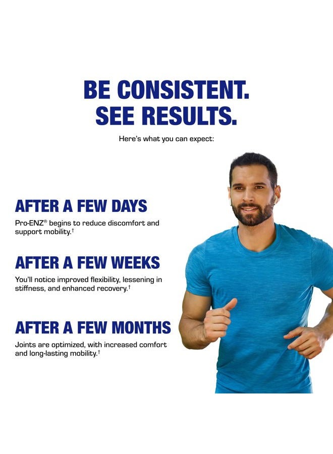 Anabolic Laboratories Pro Enz Joint Support Supplement - Clinical Formula Turmeric Boswellia Supplement for Joint & Cartilage Mobility and Comfort Support plus Eicosanoid Management with Proteolytic Enzymes (60 tablets) - Image 3