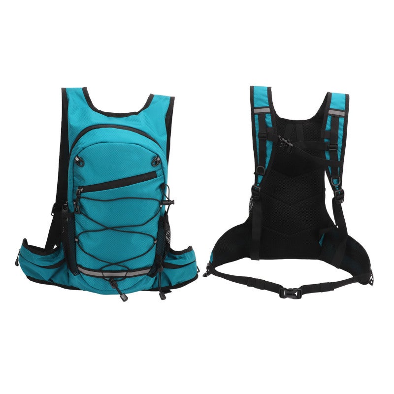 JUNLETU Waterproof Bike Backpack 18L Ultra Lightweight Hydration Pack - Reflective Strip Cycling Backpack Breathable Design for Mountain Biking - Image 5