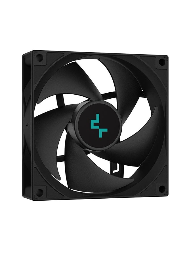 DEEPCOOL - AG200 CPU Air Cooler, Single Tower, 92mm PWM Fan, 2 Copper Heat Pipes, 100W TDP, Intel LGA1700/1200/1151/1150/1155, AMD AM5/AM4, Quiet ≤30.5 dB(A), Compact Size for mATX/ATX Builds, Black | R-AG200-BKNNMN-G - Image 1