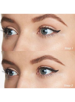 MCoBeauty Winged Eyeliner Stamp, Dual-Ended Winged Eyeliner Stamp and Liquid Liner, Smudge and Water-Resistant, Vegan, Cruelty Free Cosmetics  - Image 3