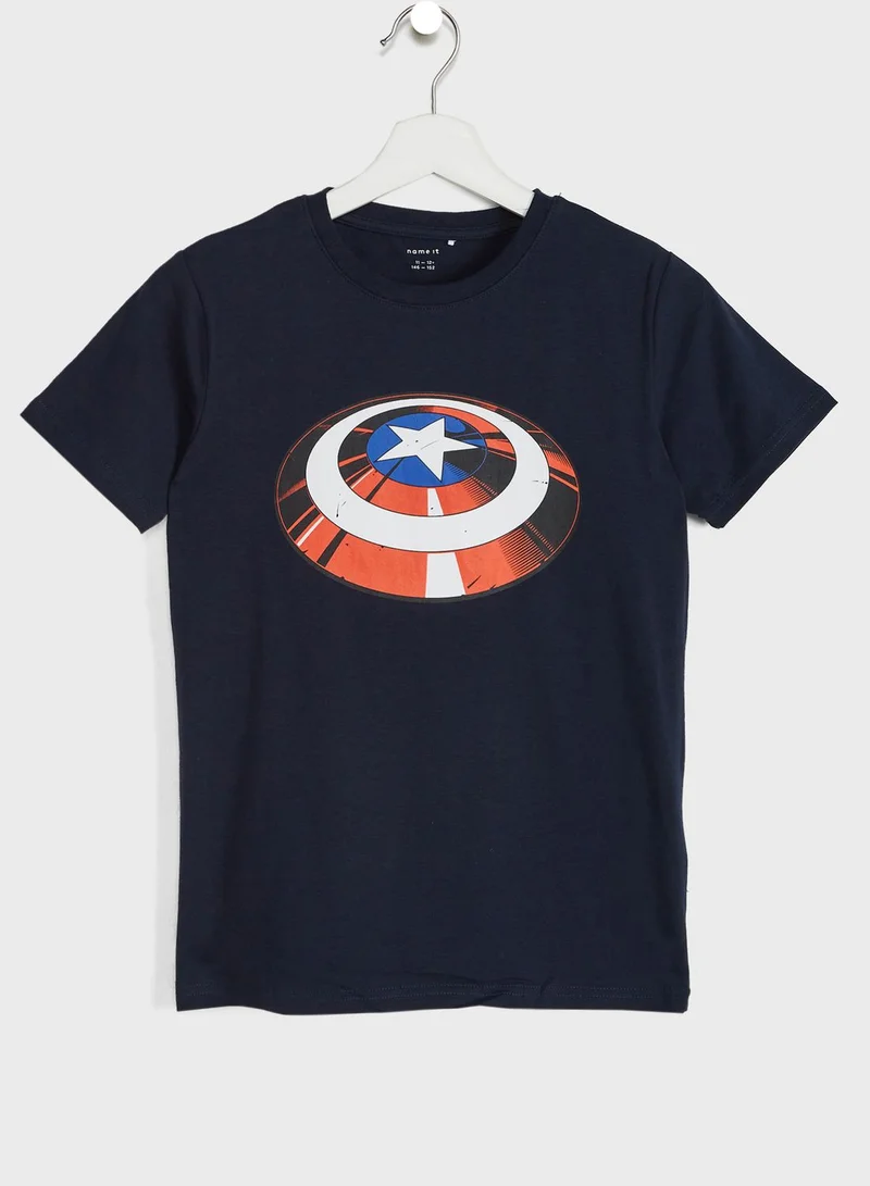 NAME IT Kids 2 Pack Marvel T-Shirt